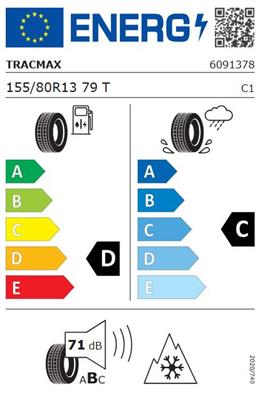 155/80R13 79T Tracmax A/S TRAC SAVER