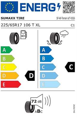 225/65R17 106T XL Sumaxx ALL TERRAIN A/T