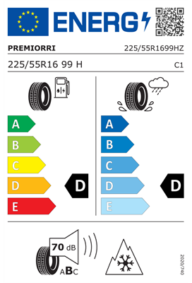 225/55R18 102H Premiorri VIA MAGGIORE Z PLUS