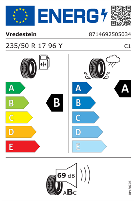 235/50R17 96Y Vredesteiun ULTRAC