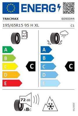195/65R15 95H XL Tracmax A/S TRACSAVER