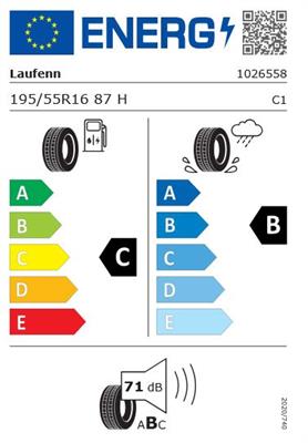 195/55R16 87H Laufenn S FIT EQ+ LK01