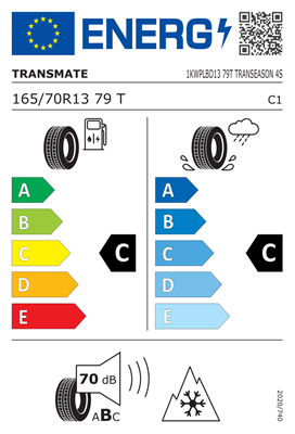165/70R13 79T Transmate TRANSEASON 4S