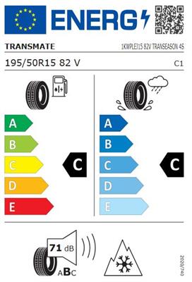 195/50R15 82V Transmate TRANSEASON 4S