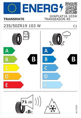 235/50R19 103W Transmate TRANSEASON 4S