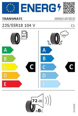 235/55R18 104V Transmate WZD105