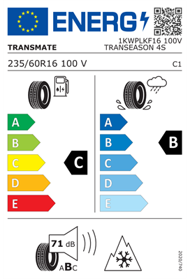235/60R16 100V Transmate TRANSEASON 4S