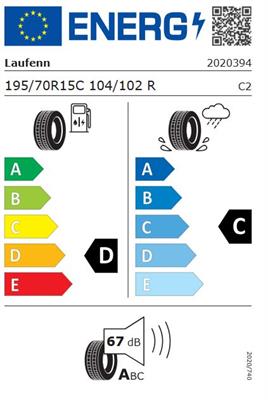 195/70R15 104/102R Laufenn LVO1