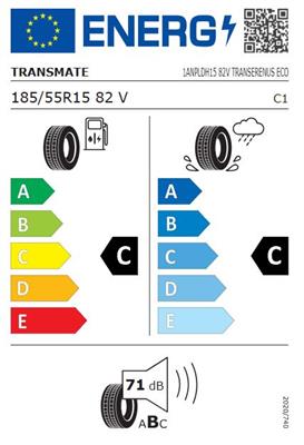 185/55R15 82V Transmate TRANSERENUS ECO