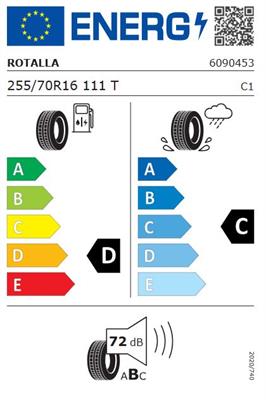 255/70R16 111T Rotalla SETULA A-RACE AT08 BSW