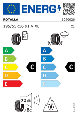 195/55R16 91V XL Rotalla SETULA 4SEASON RA03