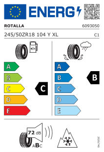 245/50R18 104Y XL Rotalla SETULA 4SEASON RA03