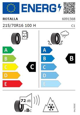 215/70R16 100H Rotalla SETULA 4SEASON RA03