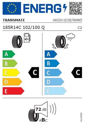 185R14C 102/100Q Transmate WZT705
