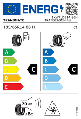 185/65R14 86H Transmate TRANSEASON 4S