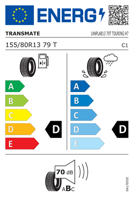 155/80R13 79T Transmate TOURING H7