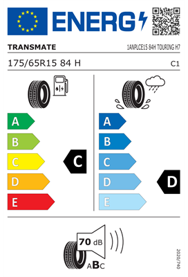 175/65R15 84H Transmate TOURING H7