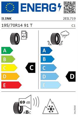 195/70R14 91T ILink SNOWGRIPPER