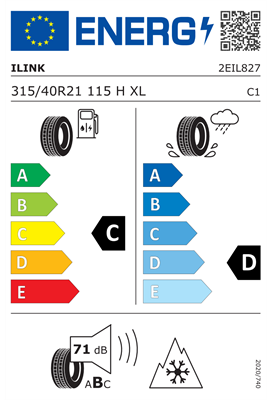 315/40R21 115H XL ILink SNOWGRIPPER