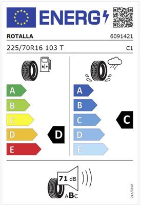 225/70R16 103T Rotalla SETULA A-RACE AT08