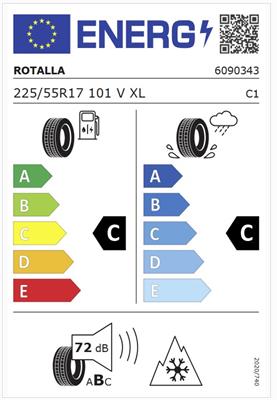 225/55R17 101V Rotalla Winter S210