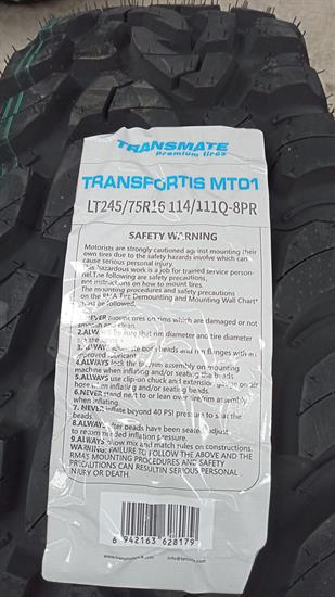 245/75R16 114/111Q Transmate MT01