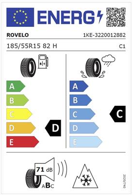 185/55R15 82H Rovelo ALL WEATHER