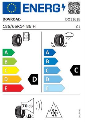 185/65R14 86H Dovroad ZYPHIRA AS Y305