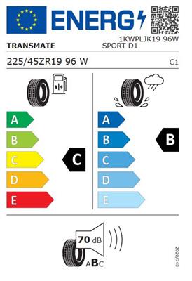 225/45R19 96W Transmate SPORT D1