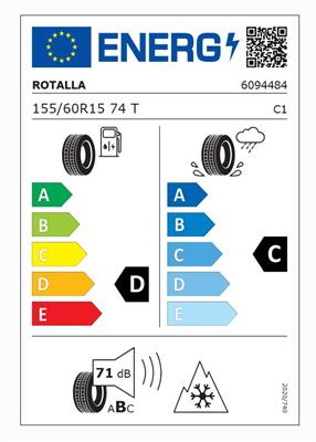 155/60R15 74T Rotalla SETULA 4SEASON RA03