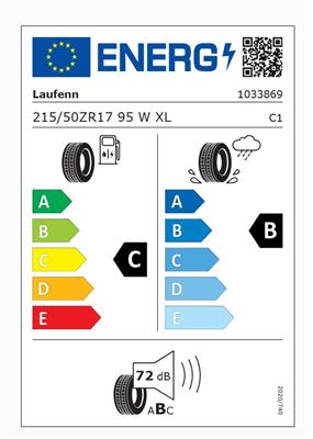 215/50ZR17 95W XL Laufenn S Fit EQ+ LK01 dot 23