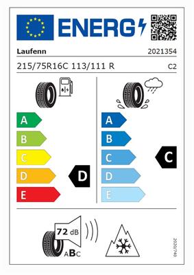 215/75R16C 113/111R Laufenn i FIT VAN LY31