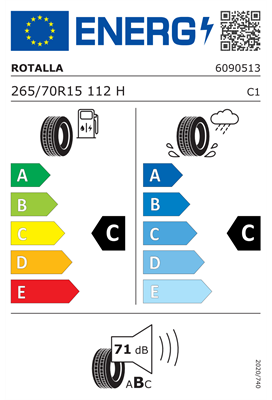 265/70R15 112H Rotalla SETULA A-RACE AT01