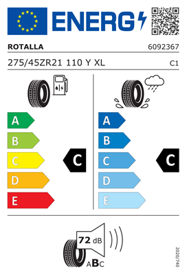 275/45R21 110Y XL Rotalla SETULA S-RACE RS01+