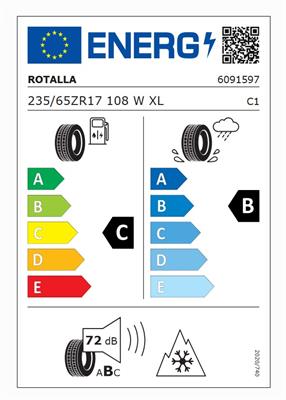 235/65R17 108W XL Rotalla SETULA 4SEASON RA03