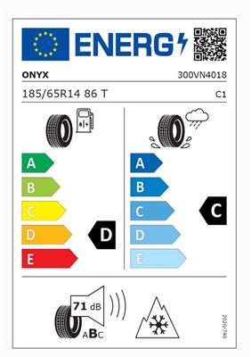 185/65R14 86T Onyx NY-AS705 4S