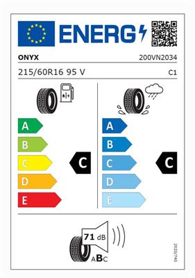 215/60R16 95V Onyx NY-801