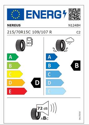 215/70R15C 109/107R Nereus RADIAL 913 NS