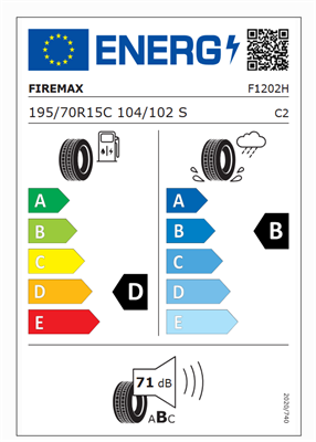 195/70R15C 104/102S Firemax RADIAL 913FM