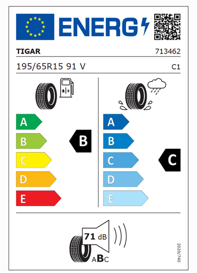 195/65R15 91V Tigar SUMMER 3