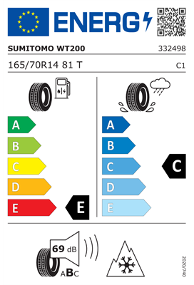 165/70R14 81T Sumitomo WT200