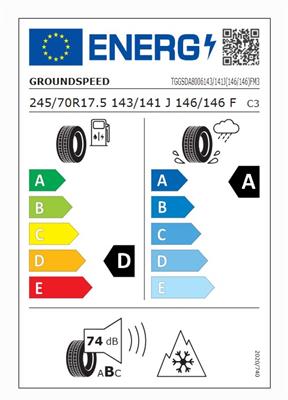 245/70R175 143J Groundspeed GSKS01 (TR) ANTERIORI
