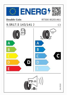 9.5R17.5 143J Doublecoin RT500 (TR)
